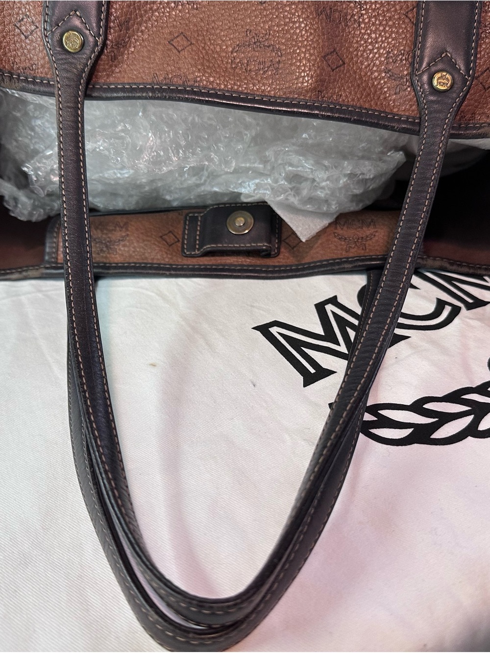 MCM Visetos shopper tote - Picture 6 of 11